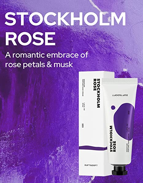 DUFT&DOFT Stockholm Rose Signature Perfume Nourishing Hand Cream 50ml