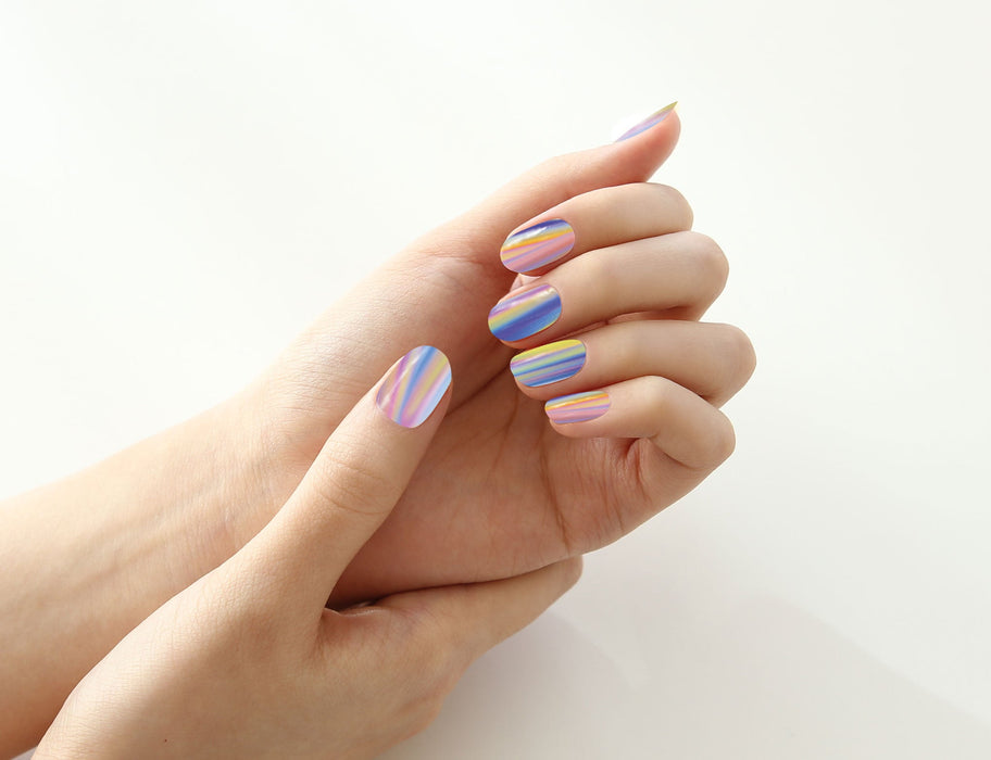 [BellaNella] Nail Sticker - Daily Pastel Aurora BUY 1 GET 1