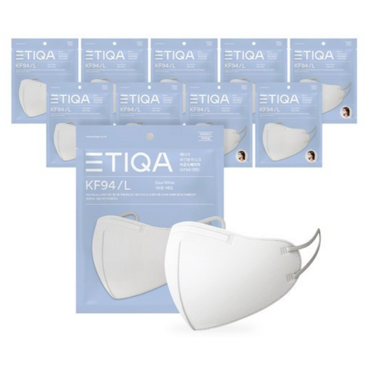 Etiqa KF94 Round Basic(Large-White) | KF94 Mask