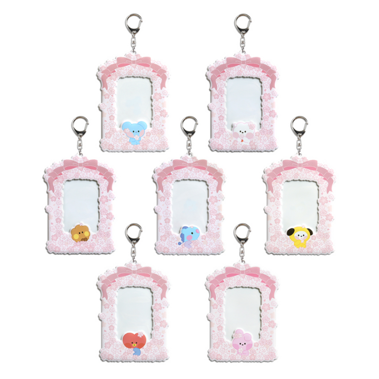 [BT21] minini Cherry Blossom Photocard Holder — KollecteUSA