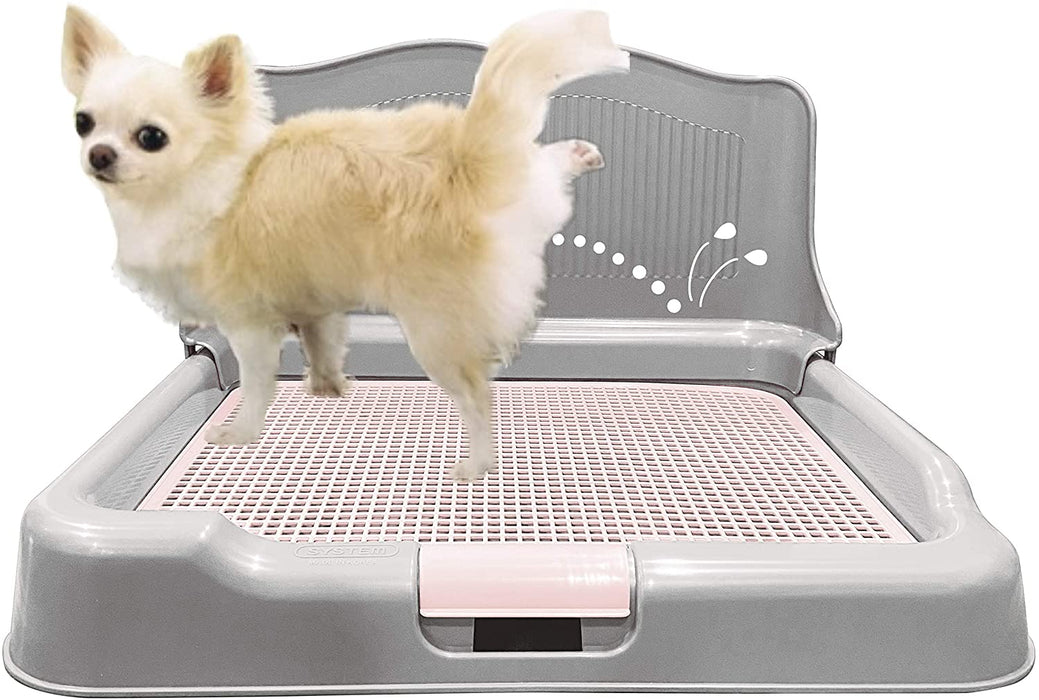 [PETBUMO] Indoor Pet Potty Tray T2 with Protective Wall