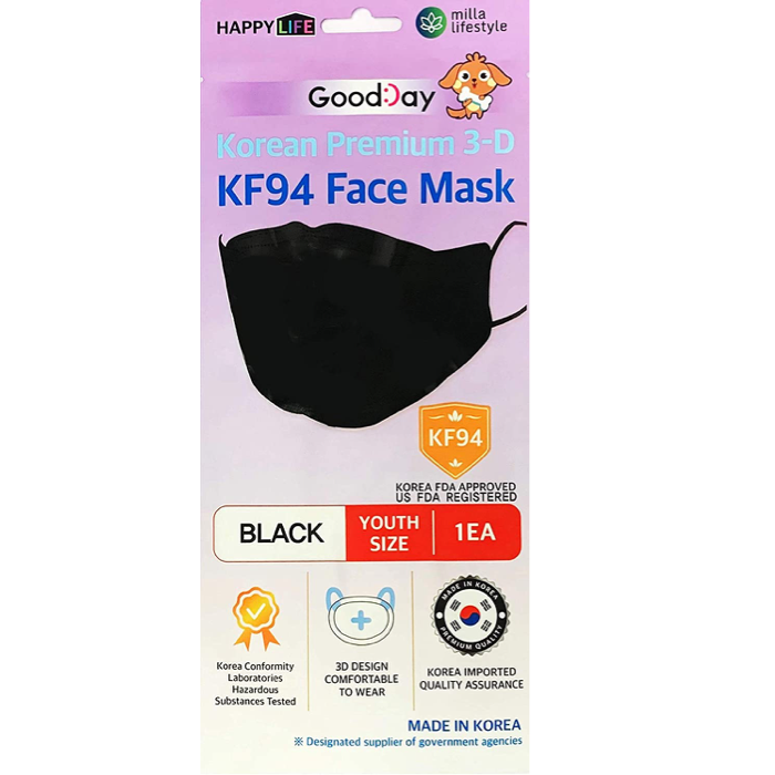 Happylife Goodday KF94 Youth Face Mask